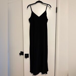 Gap maxi shift dress - black